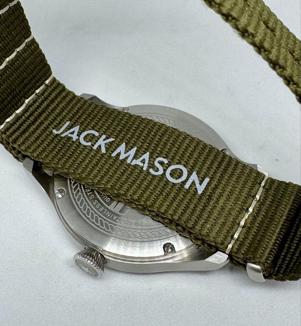 Jack Mason JM-A401-002 Japan Limited Navy Watch Used, NATO