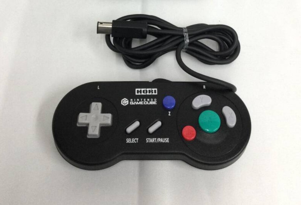 HORI Gamecube Digital Controller Pad Black Gameboy Player Used