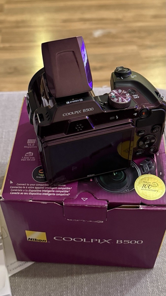 Nikon COOLPIX B500 パープル 本体 Amazon.com: Nikon COOLPIX B500 16MP 40x Optical Zoom Digital