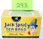Vintage Jack Sprat Orange Pekoe Tea Bag  Box (empty) Marshalltown, Iowa — photo 1