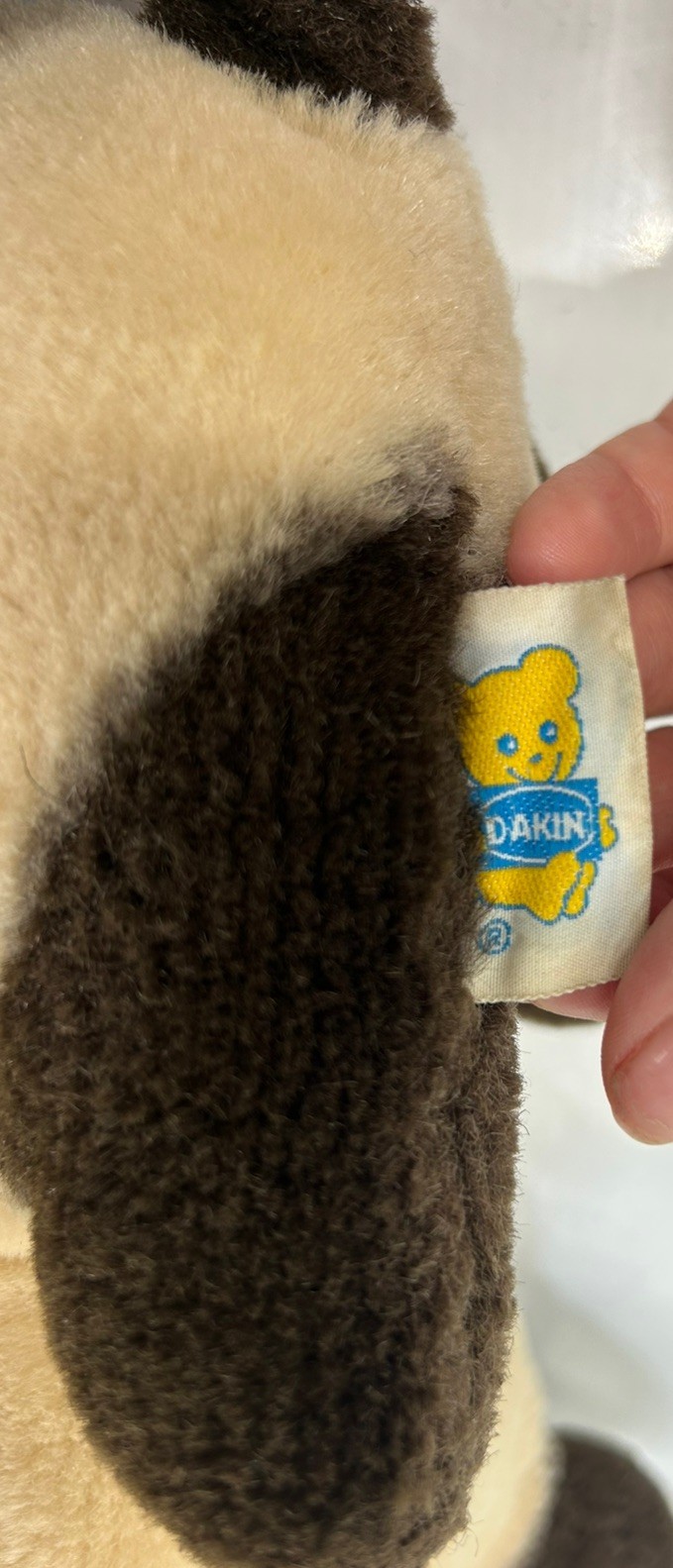 Pair of Vintage 1986 Dakin Plush Siamese Cats Stuffed Animal Blue Eyes 16"