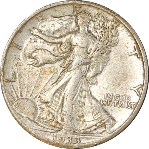 1933-S Walking Liberty Half