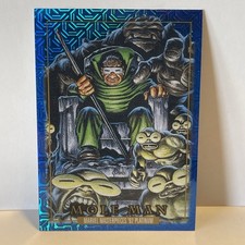 2024 Upper Deck SkyBox Marvel Masterpieces '92 Platinum Mole Man Blue Traxx #52