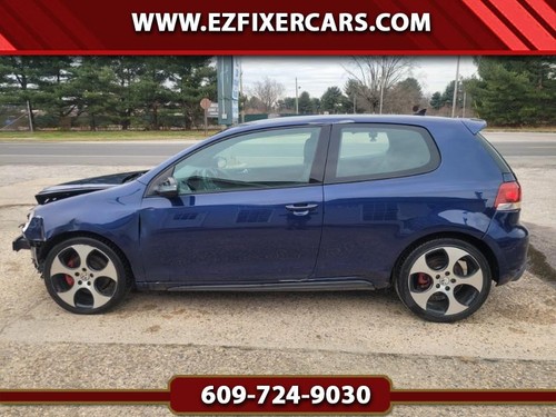 2011 Volkswagen GTI Clear Title Repairable, Not Salvage