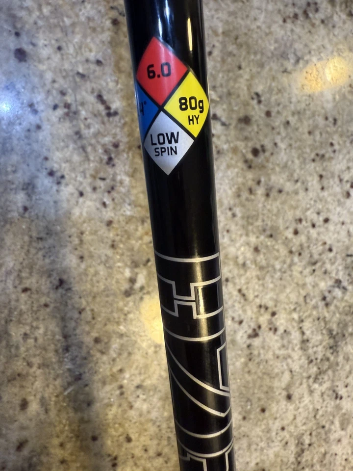 Mizuno Pro Fli-Hi 2 Iron Hzrdus Smoke Black RDX 6.0 stiff Flex Graphite 60 Shaft - Image 2 of 4