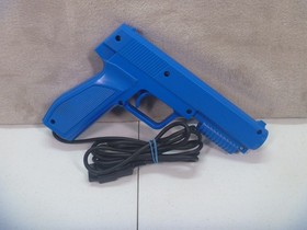 SEGA Saturn Avenger Light Gun Controller Blue BLAZE  tested working