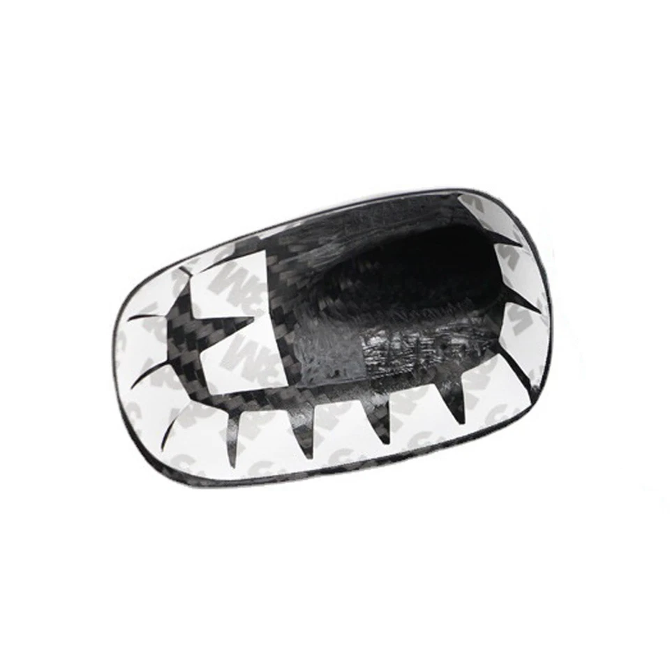 Gloss Real Dry Carbon Fiber Roof Shark Fin Antenna Cover For 15-21 Golf 7 GTi R - Imagem 3 de 4