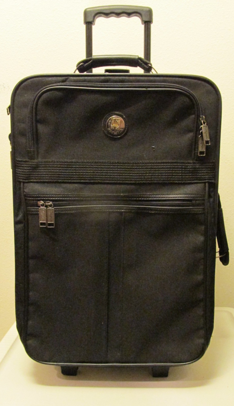 OLYMPIA Expandable SUITCASE 2 Wheel Front Zipper w Pockets B