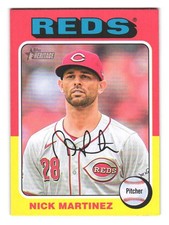 2024 Topps Heritage #560 NICK MARTINEZ Cincinnati Reds