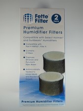 2PK Fette Filter Premium Humidifier Filters Compatible w/ Part# HWF62 Part A