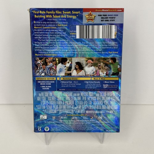 High School Musical 2 (Sealed DVD, 2007, Extended Edition W/ Slip) - Picture 2 of 2
