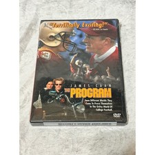 The Program DVD James Caan Halle Berry College Football Sports Drama New Sealed