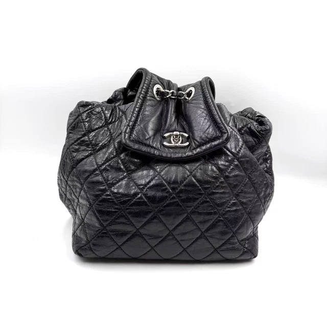 11.04 14 Chanel Chanel Beijing 2 in 1 Backpack Black