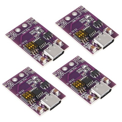 ACEIRMC 4pcs Type-C QC AFC PD2.0 PD3.0 to DC Fast Charge Decoy Trigger... 