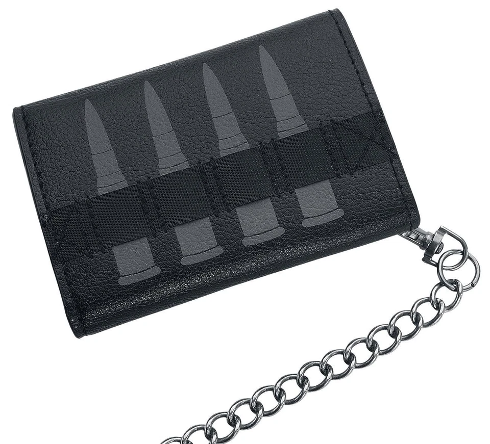 Bioworld Marvel The Punisher Skull Logo Mens Biker Chain Wallet,Black,One Size - Image 3 of 4