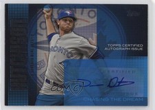 2013 Topps Chasing The Dream Drew Hutchison #CDA-DH Auto r9d