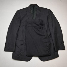 Jos A Bank 48R 40x30 Gray 100 Wool Traveler Mens Jacket Pants Suit