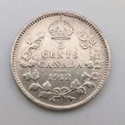 1912 Canada 5 Cents Silver — photo from another recent sale