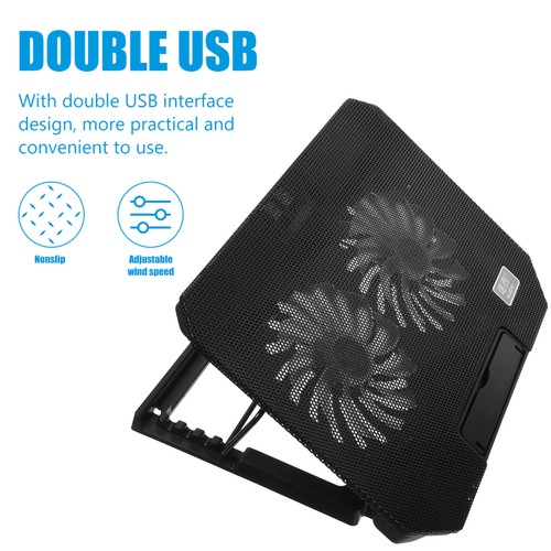 Laptop Cooling Pad Adjustable Laptop Stand Fan Notebook Cooling Stand for Laptop - 第 12/12 張圖片