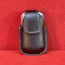 Portable Litter Device PLD Personal Ashtray Butt Can With Leather Carrying Case