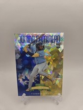 2024 Panini Crusade - Crusade Junior Caminero #79 Blue Cracked Ice Prizm (RC)