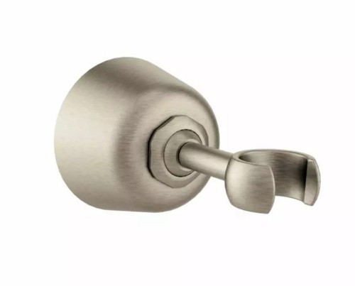 Moen 114348BN Wall Mounted Handheld Shower Bracket Kit, Brushed Nickel