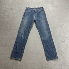 LEVIS Jeans 501 Herren Vintage Hose W30 L32 Regular Straight 26608 Blau Denim