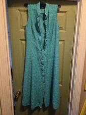 Coldwater Creek Women's Size 14 Dress Teal