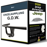 Starre AnhäNgerkupplung für Jeep Avenger 12.2022-Jetzt Typ J2 G.D.W. NEU