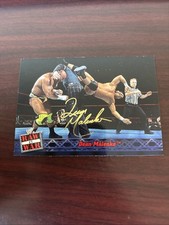 2001 Fleer Raw Is War Dean Malenko #4 WWF Gold Signature