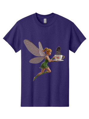 Tinker-Bell-Tea Mens Graphic Tee, 100% Cotton, Casual Summer Wear