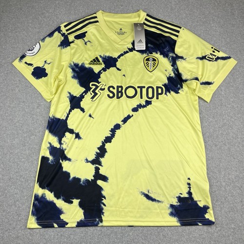 Adidas #7 Aaronson Leeds United AeroReady Away Jersey Mens 3XL MLS Futbol