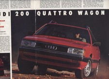 1991 Audi 200 Quattro Wagon 3 Pg Road Test Article