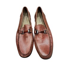 Kenneth Cole NY On Reserve Brown Leather Horsebit Loafers Men?s 11.5