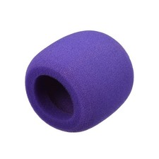Thicken Sponge Foam Mic Cover Handheld Microphone Windscreen Purple for KTV