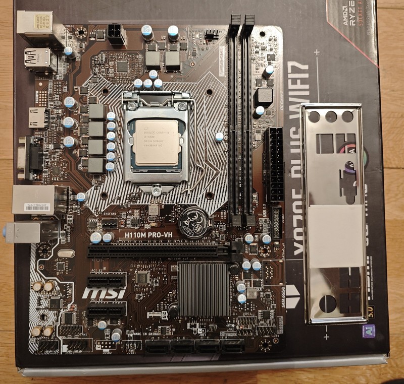 MSI H110M PRO-VH + I5 6500 - Tested & Working