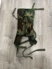 USGI BDU Woodland M81 Molle II Large Rucksack Shoulder Straps Backpack Military