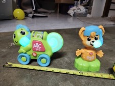 Fisher Price Link Squad "Opposites Fox" AND "Crawl n Colors Chameleon"