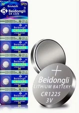 CR1225    AS LOW AS  51¢   FREE shipping    Lithium 3v Ex. 12/2029