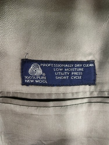 Vintage Jos. A Bank Suit 42 R Beige Wool Executive Collection Jacket Pants 34x30 - Picture 13 of 24