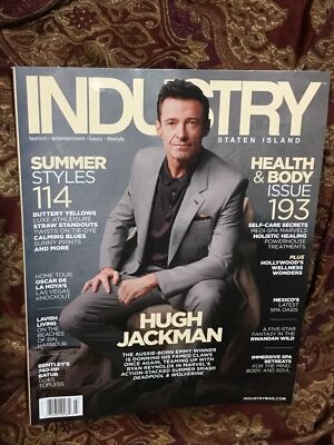 INDUSTRY Mag HUGH JACKMAN,Lebron James, Imagine Dragons LOOM, BENTLEY BATUR  2024