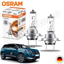 Paar Lampen Osram H7 Klassisch Ersatz Kompatibel für Peugeot 5008 Von 2009