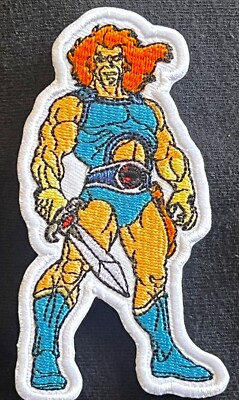 THUNDERCATS embroidered LION-O logo figure patch emblem action cartoon MOTU