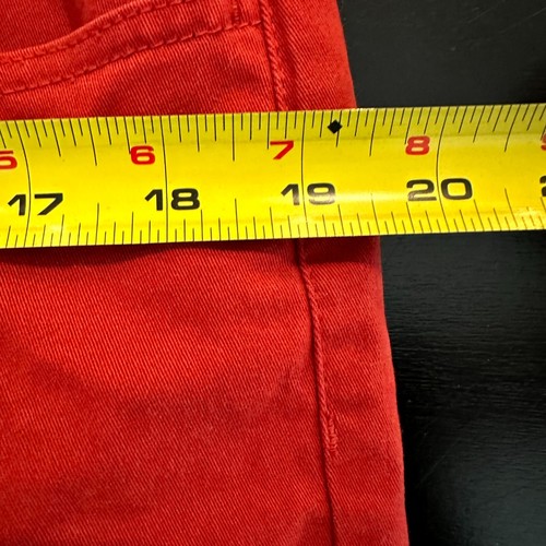 Seasalt Cornwall Jeans Women's 12 Red Stretch Coast Paths & Secret Coves Preppy - Picture 11 of 13
