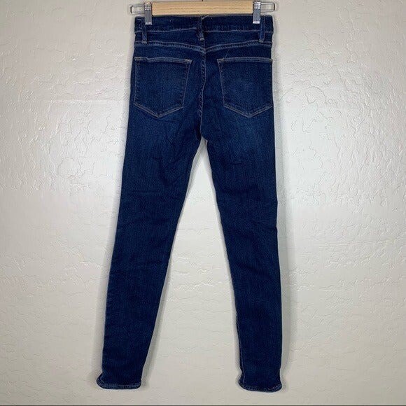 ● OPEN YY ● 25SS ZIP SLIT SKINNY JEANS Skinny Ankle Pull-On Jeans With Side Slits - Black Black | NYDJ
