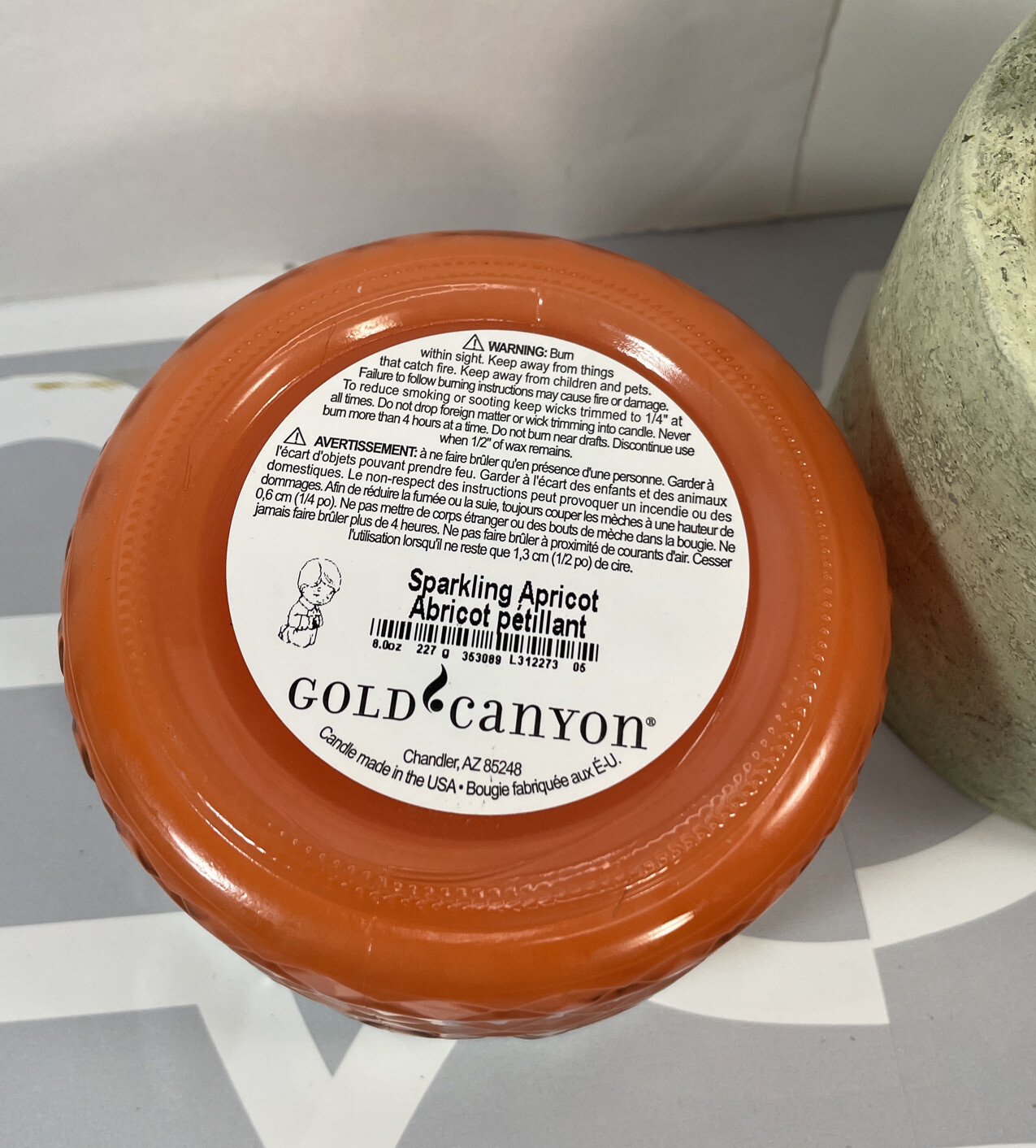 GOLD CANYON Candle Sparkling Apricot 8 Oz New eBay