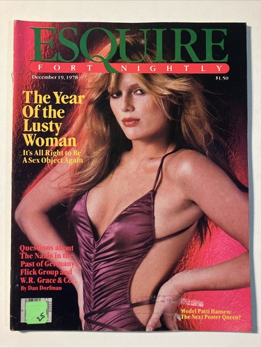 Esquire Magazine Fortnight Nightly Dec 19, 1978 Patti Hansen Cover