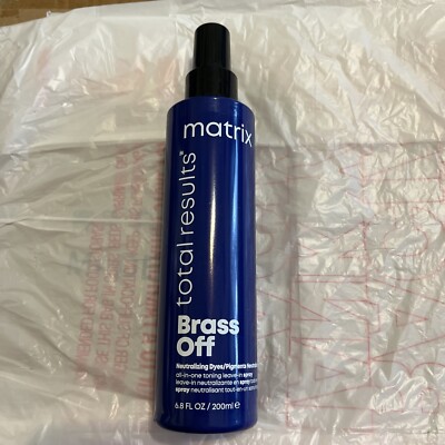 Matrix Total Results Brass Off All In One Toning Spray 6.8 oz New
