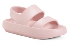 BEACH SLIDES by J/SLIDES Womens Size 8 Pink Synthetic New