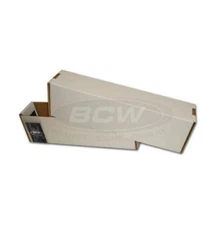 New (5) BCW Vault Storage Boxes For Semi-Rigid #2 Card Holders, Holds Over 400